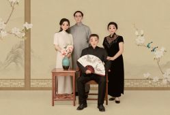 -时光纪亲子全家福照相馆(静安店母女写真父母纪念照)