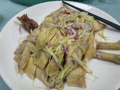 葱油白切鸡-荣兴河鲜楼