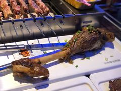 烤羊腿-三个蒙古大叔羊肉串(大宁店)