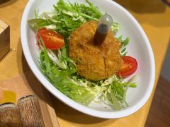酥炸猪肉裹温泉蛋-胜博殿日式炸猪排(西红门店)