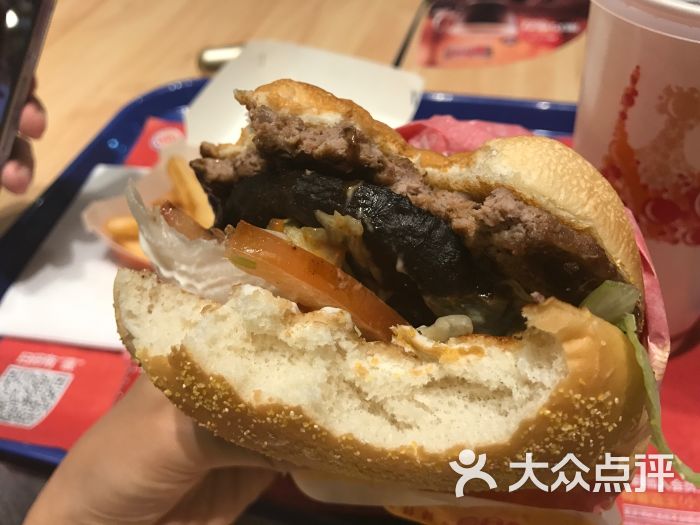 汉堡王(新荟城购物中心店)香菇牛肉饼堡图片 