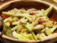 爆香啫啫花菜-汤城小厨•粤菜•靓汤(西直门凯德MALL店)