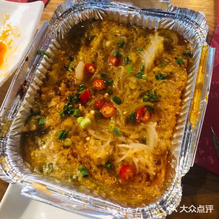 炭益东北烧烤(白马万科里店)锡纸娃娃菜图片