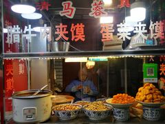 自助取餐区-老马家马蓉蛋菜夹馍·腊牛肉夹馍(回民街店)