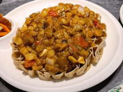 酸菜茄条扒莜面-紫泥369粗粮季(鼓楼店)