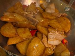 小炒土豆-绿茶餐厅(西单老佛爷店)