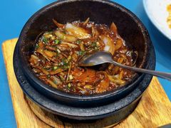 石锅响油鳝糊-祝家花園(伯渎港店)