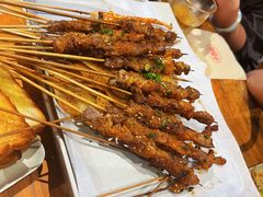 烤羔羊肉串-木屋烧烤(龙湖天街店)