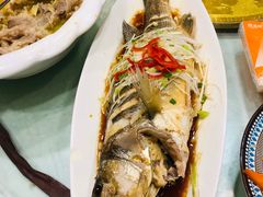 油淋海鲈鱼-清真·尚穆回回香清真餐厅(工人新村店)