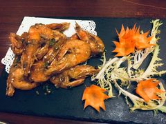 椒盐基围虾-上岛咖啡(四平路店)