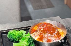 Tomato Beef Patties in Red Sauce