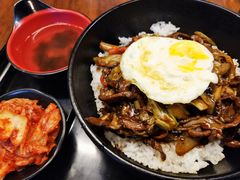 黑椒牛肉石锅拌饭-米屋石锅拌饭(师大店)