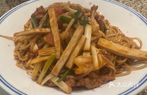 Shrimp Tomato Egg Noodles