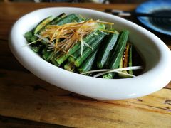白灼秋葵-YAFEE雅菲·粤菜·湘菜·融合菜(魏公村店)