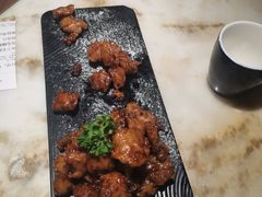 雪花糖醋里脊-绿茶餐厅(同成街华联店)