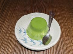 自制招牌抹茶布丁-大雄寿司(中华广场店)