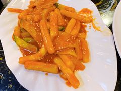 鱼饼炒年糕-桃园中华料理炸酱面(燕儿岛路店)