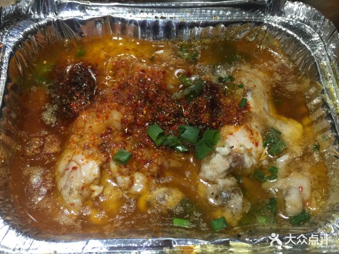 老字号大个子烤肉馆锡纸猪脑图片 - 第1张