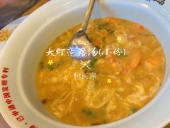 大虾疙瘩汤（小）-村长家的疙瘩汤·东营菜(东营茶城店)