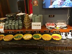 自助调料区-成都老码头火锅(旺角店)