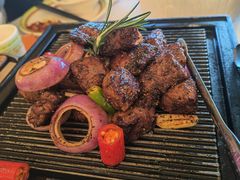 黑胡椒菲力牛排粒-开海·红岛海鲜虾水饺(石老人店)