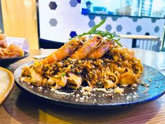 南洋大虾龙利鱼宽面-HELLO 27 意面·沙拉·帕尼尼