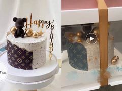 -爱上花开·蛋糕·安佳动物奶油轻奢私人定制(凯德店)