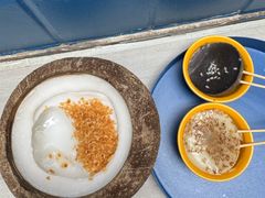 -椰爺爺·椰子冻砵仔糕