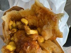 -小红车炸蛋葱油饼