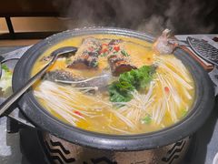 -探鱼·鲜青椒爽麻烤鱼(北京路天河城店)