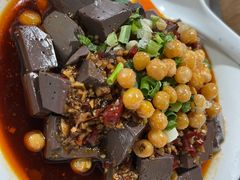 酸辣羊血-祖传曾羊肉饭店