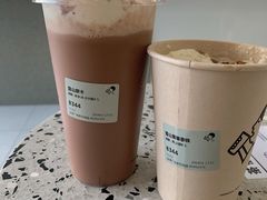 雪山香草拿铁-喜茶(青岛金狮广场店)