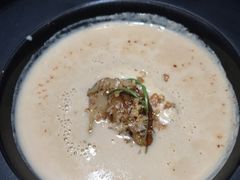 卡布奇诺蘑菇汤配牛肝菌-AZUL by FUEL蓝色·法式酒馆(琶醍店)