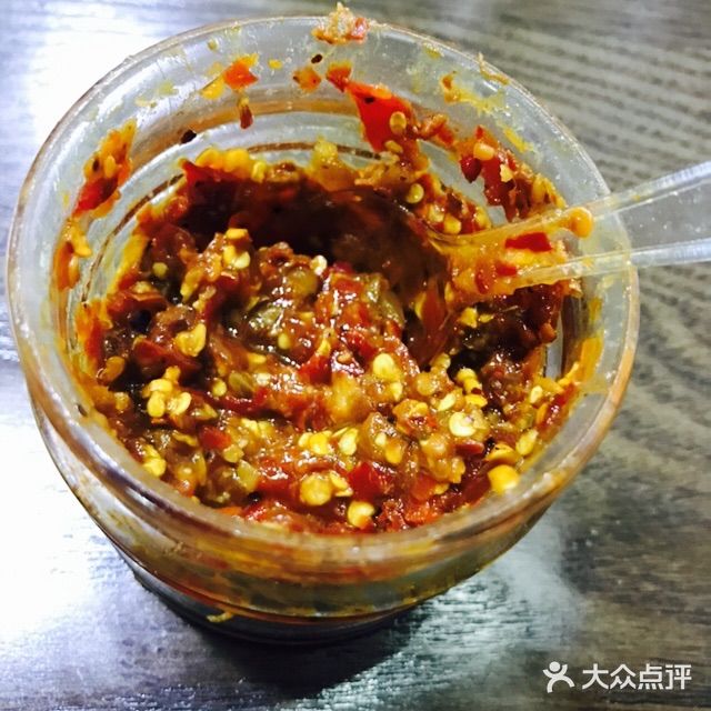 衢州非物质文化传统小吃·煜史食铺辣椒酱图片