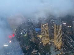 -上海环球金融中心云端足球盛典