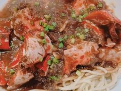 蟹肉热干面-霄汉羊排(万松园一店)
