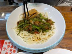 豆角肉丝拌面-韩师傅老大同刀削面(北苑路店)