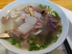 猪血猪肺汤-椰小调.儋州米烂(名门店)