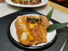 椒麻鸡腿肉-韩宫宴炭火烤肉(昆山金鹰店)