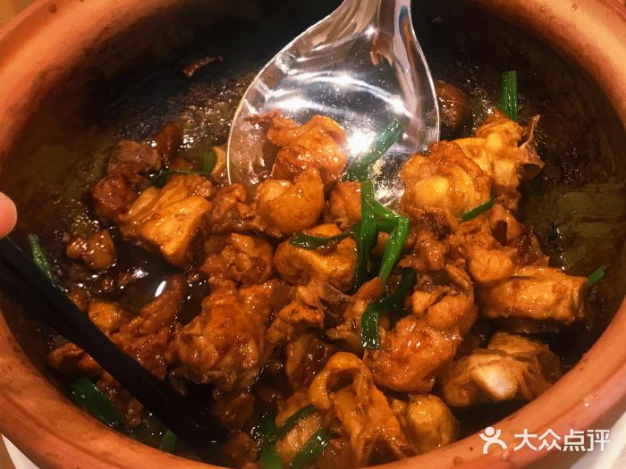 菜(红荔西路店)-沙姜焗鸡煲-菜-沙姜焗鸡煲图片-深圳美食-大众点评网