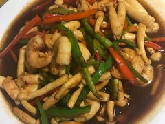 XO白玉菇虾仁-隐食餐厅(金水湾公馆店)