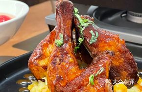 Roasted Spring Chicken with Mashed Potatoes