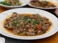 豉蒜野山椒蒸酿粉肠排骨-国家五钻酒家·西樵旺阁渔村(西樵店)