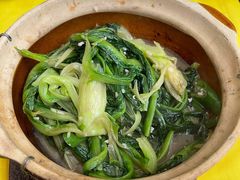 虾酱油麦菜-汤氏美食台山水步特色黄鳝饭(龙津东路店)