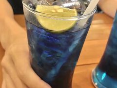 -蝶豆花蓝面条