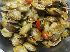 豉椒炒花甲-凤城康记饭店