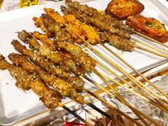 烤羔羊肉串-木屋烧烤(创业店)