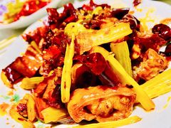 香辣肥肠-添福来墨鱼饺子 · 海鲜东北菜(大连星海·黄浦路店)