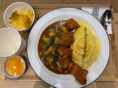 炸鸡块咖喱蛋包饭套餐-池奈·咖喱蛋包饭(熙地港店)