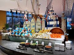 自助取餐区-西安高新希尔顿酒店·咖啡露台西餐厅